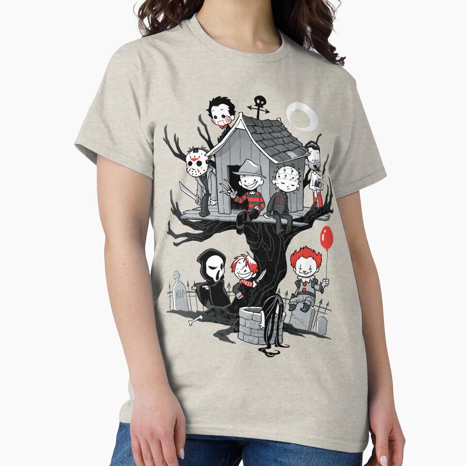 Horror House by dooomcat T-Shirts, Hoodie, Sweatshirt | BlankRebels.com (Image 2)