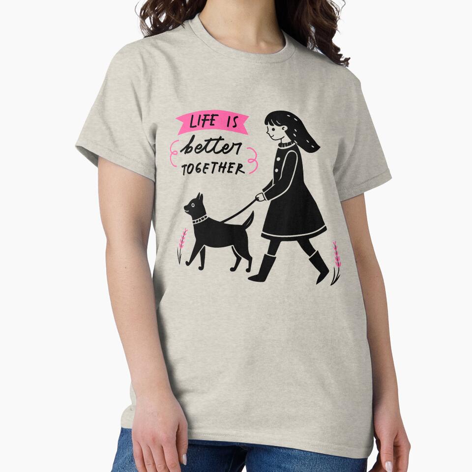 Life is Better Together Art by TheBeeKindSpace T-Shirts, Hoodie, Sweatshirt | BlankRebels.com (Image 2)