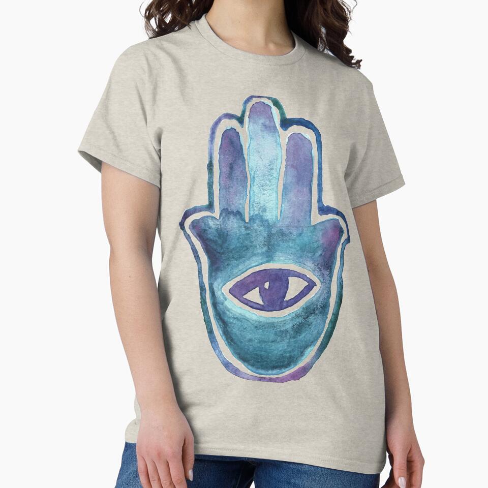 Hamsa Hand by Jill Ra T-Shirts, Hoodie, Sweatshirt | BlankRebels.com (Image 2)