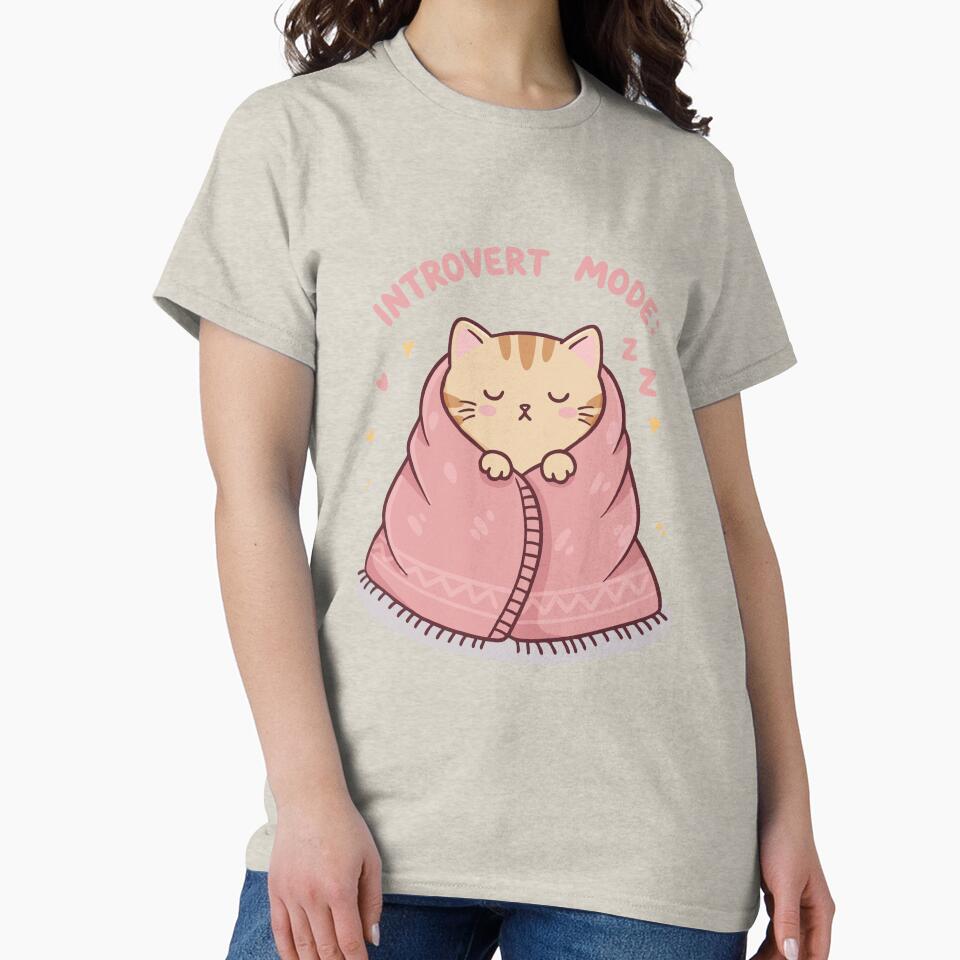 Introvert Mode: ON by CivilizActions T-Shirts, Hoodie, Sweatshirt | BlankRebels.com (Image 2)