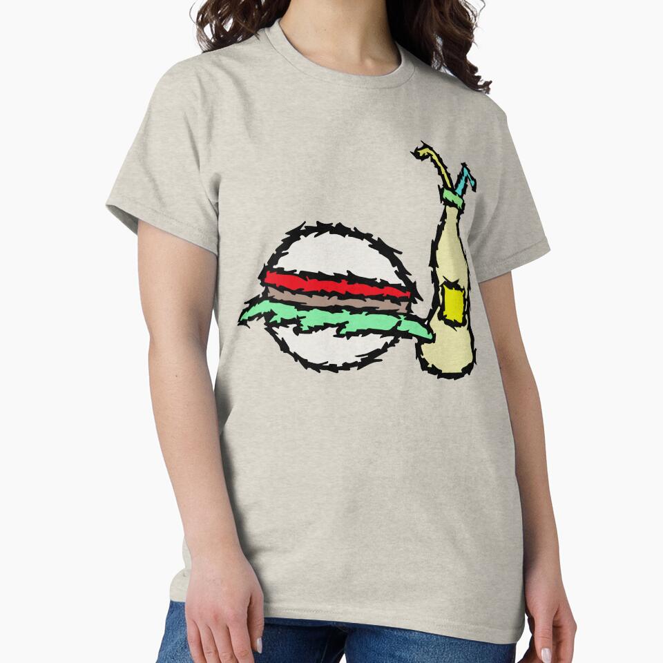 Burger art by pjota T-Shirts, Hoodie, Sweatshirt | BlankRebels.com (Image 2)