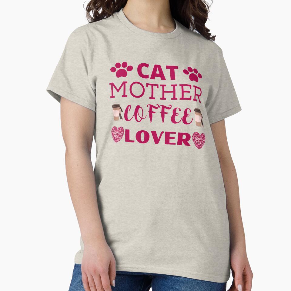 CAT MOTHER COFFEE LOVER by Noniin T-Shirts, Hoodie, Sweatshirt | BlankRebels.com (Image 2)