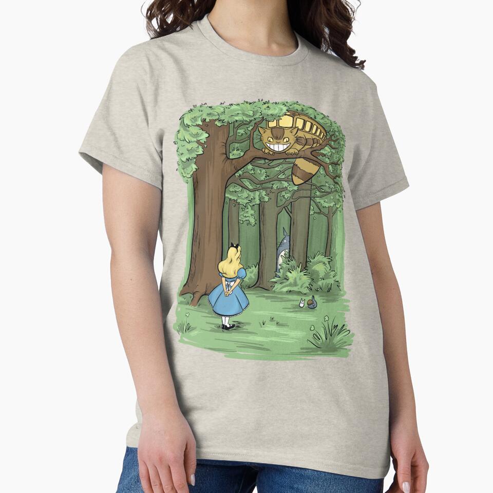 My Neighbor in Wonderland by Karen Hallion Illustration