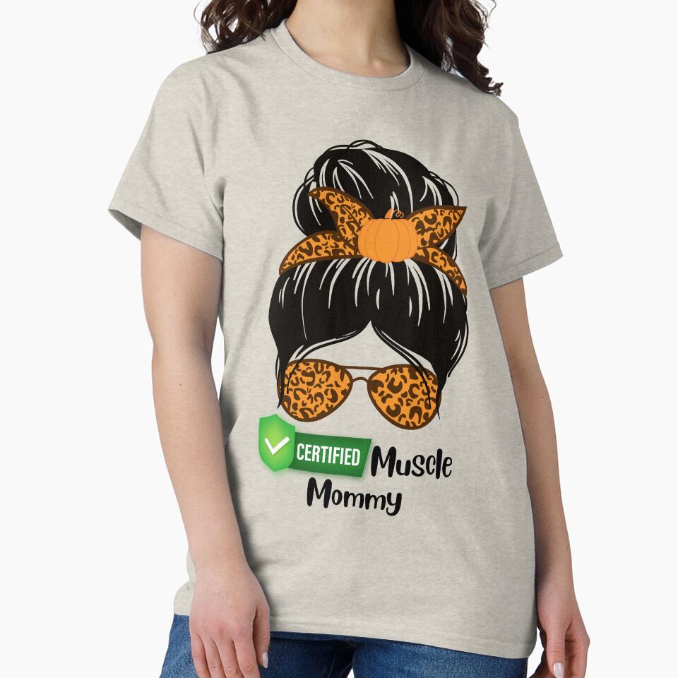 Certified Muscle Mommy Graphic by Hedersondesigns T-Shirts, Hoodie, Sweatshirt | BlankRebels.com (Image 2)