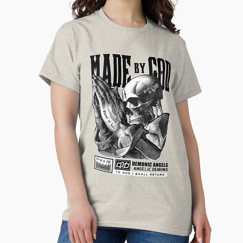 MADE BY GOD Proof of Life by cache23 T-Shirts, Hoodie, Sweatshirt | BlankRebels.com (Image 2)
