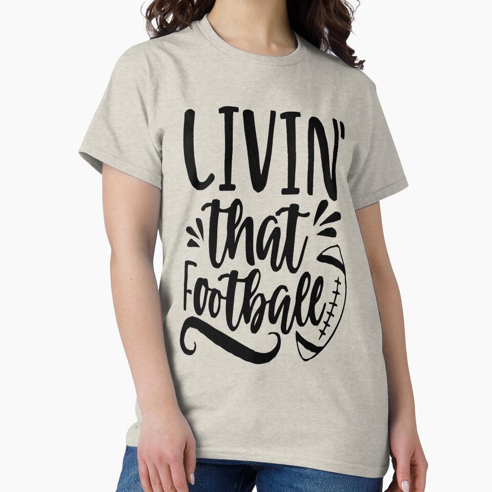 livin' that football by trip of a lifestyle T-Shirts, Hoodie, Sweatshirt | BlankRebels.com (Image 2)