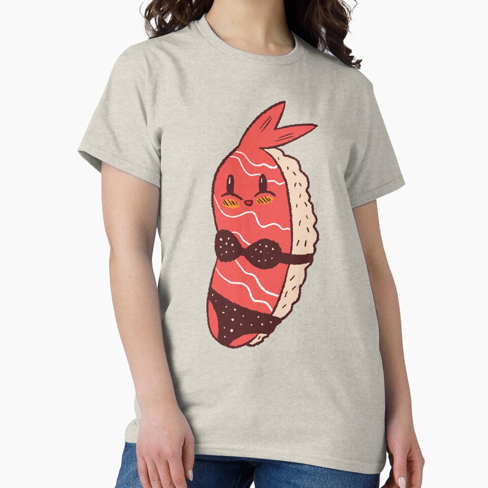 Cute Bikini Sushi Roll by OnepixArt T-Shirts, Hoodie, Sweatshirt | BlankRebels.com (Image 2)