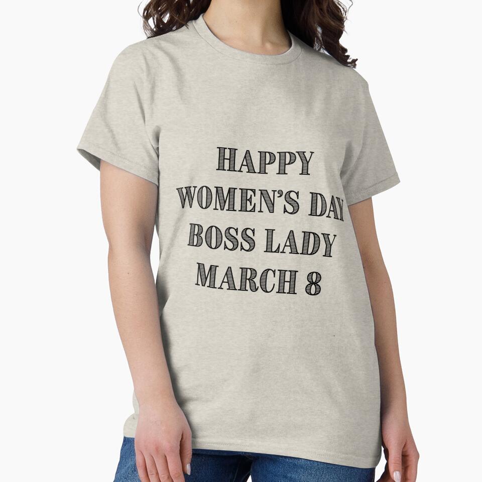 Boss Lady – International Women’s Day Edition by Yassine SEBA T-Shirts, Hoodie, Sweatshirt | BlankRebels.com (Image 2)