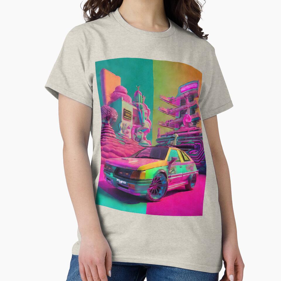 Vintage Cars in E-2000 by Inéz  Ayvüx T-Shirts, Hoodie, Sweatshirt | BlankRebels.com (Image 2)
