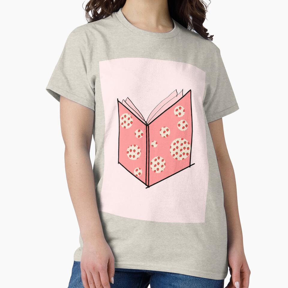 Strawberry Book by LollaCaesar T-Shirts, Hoodie, Sweatshirt | BlankRebels.com (Image 2)