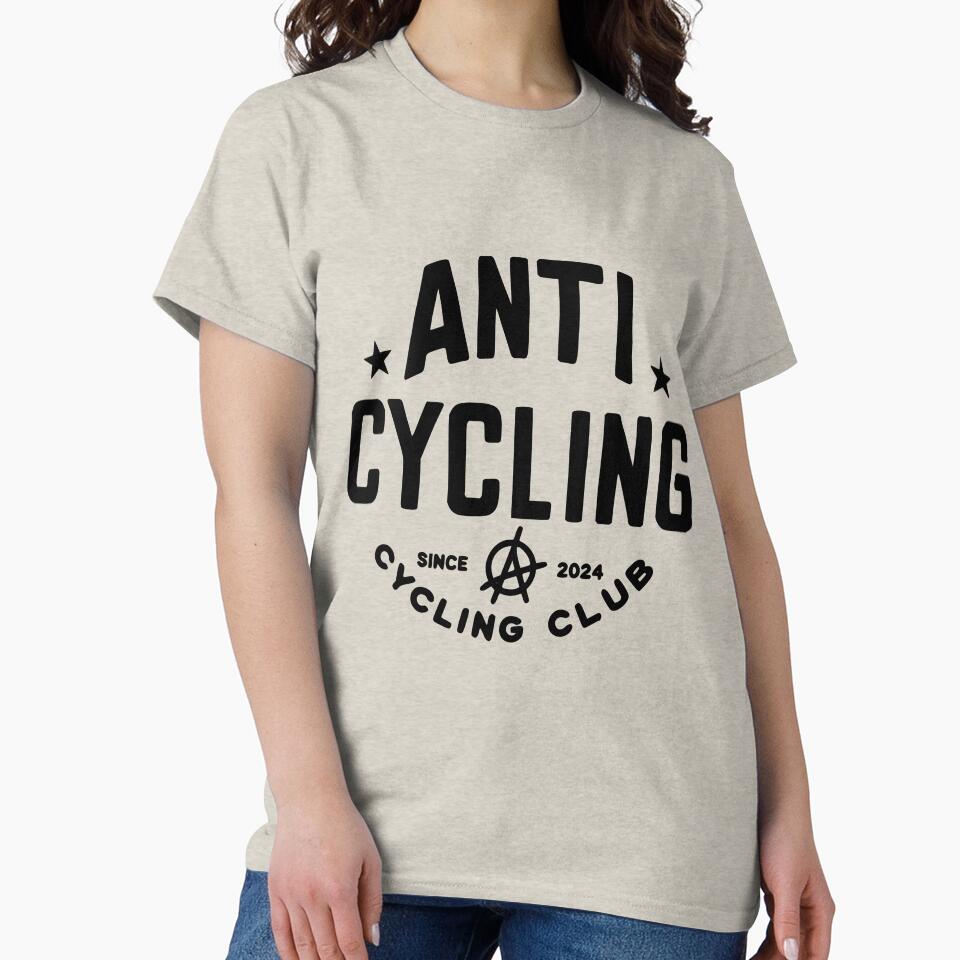 Anti Cycling Cycling Club since 2024 by Vashy56 T-Shirts, Hoodie, Sweatshirt | BlankRebels.com (Image 2)