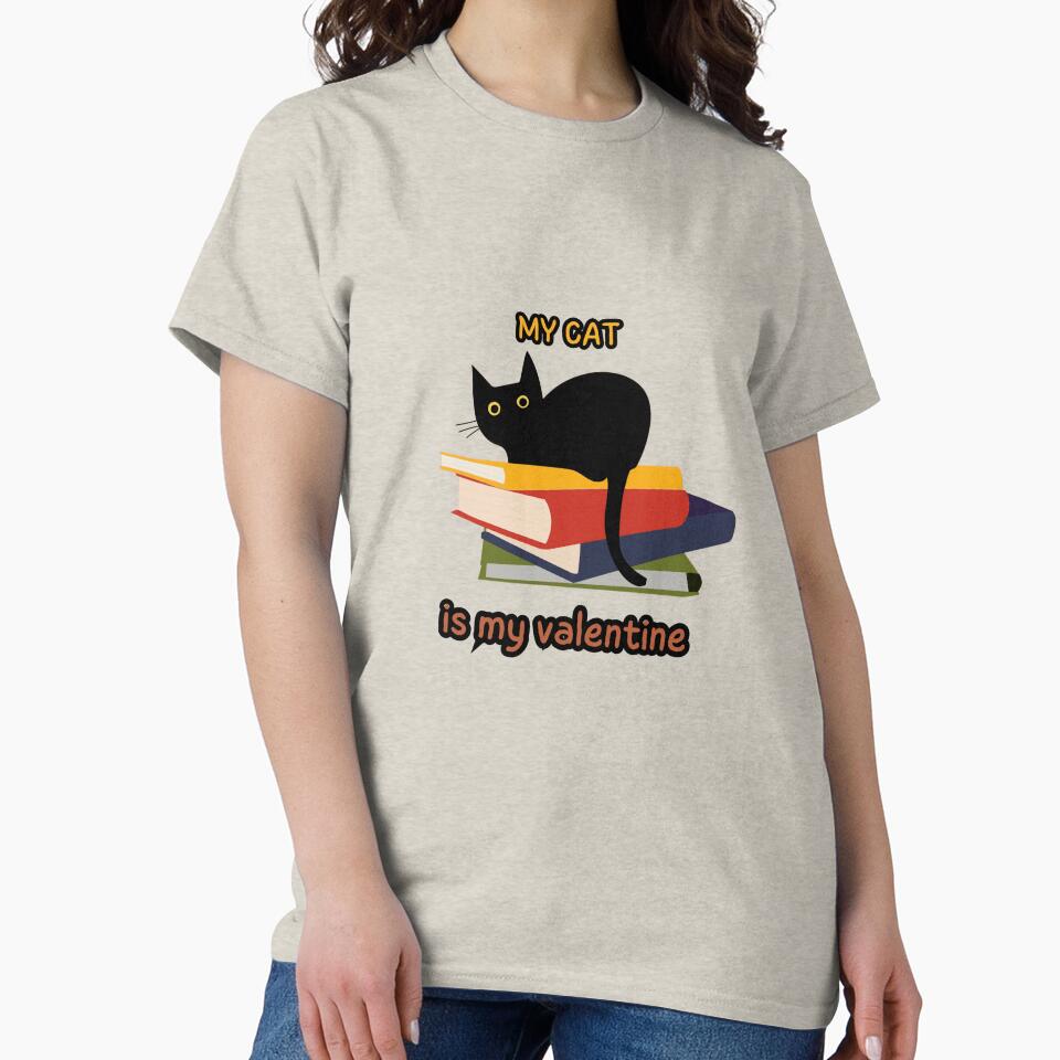 my cat is my valentine by ZIZZO 22 T-Shirts, Hoodie, Sweatshirt | BlankRebels.com (Image 2)