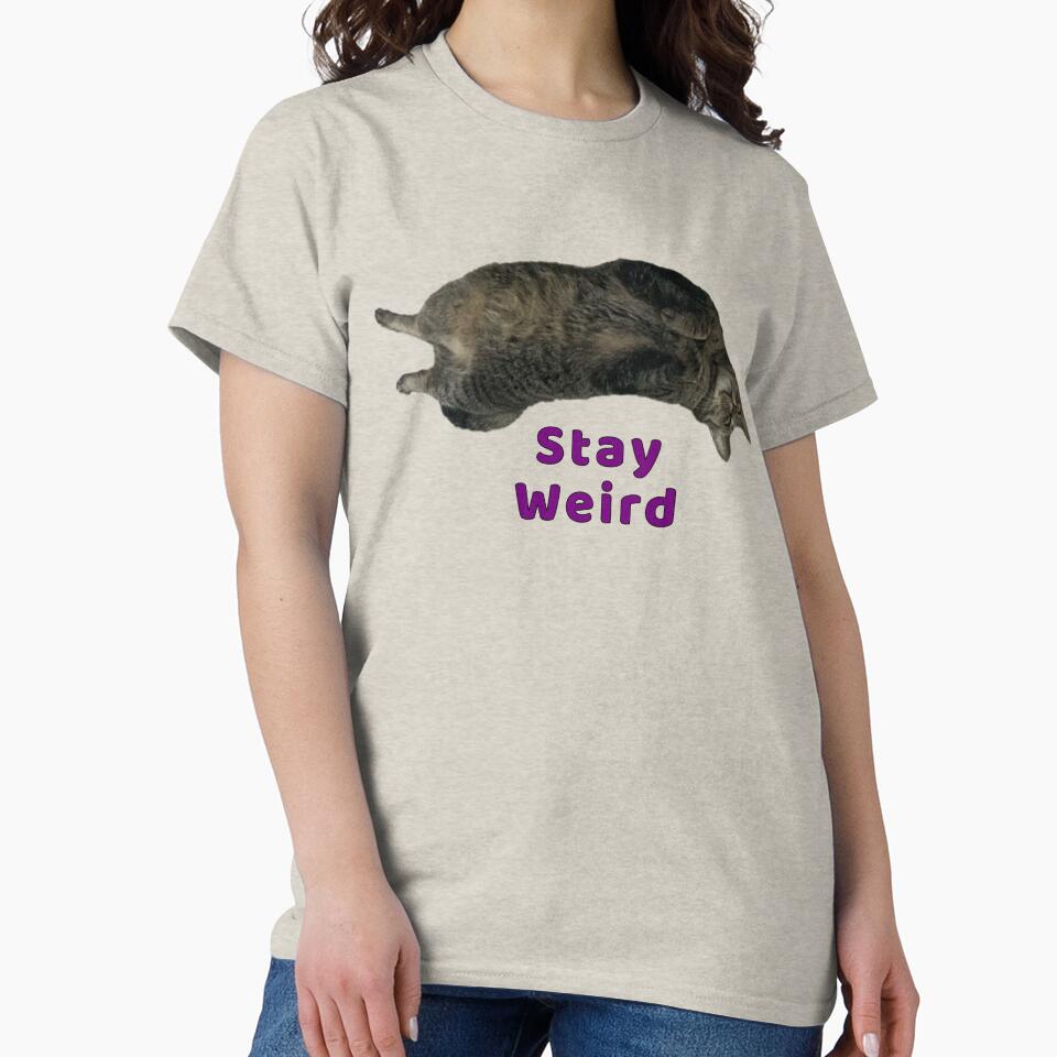 Stay Weird Kitty by Amanda1775 T-Shirts, Hoodie, Sweatshirt | BlankRebels.com (Image 2)