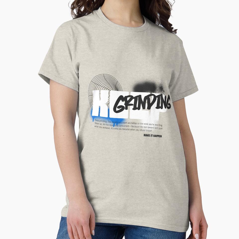 Keep Grinding by Dichotomy Apparel T-Shirts, Hoodie, Sweatshirt | BlankRebels.com (Image 2)