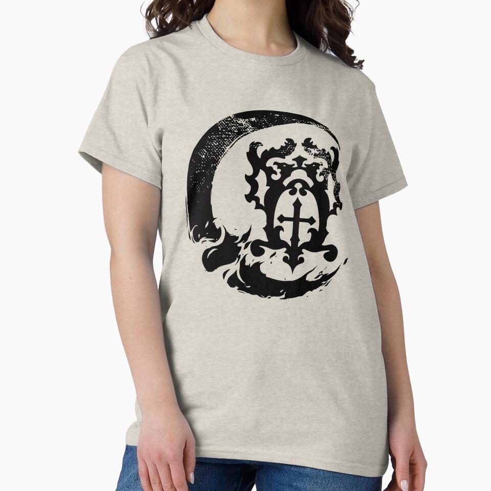 Castlevania Belmont Crest Black by revengeprinter