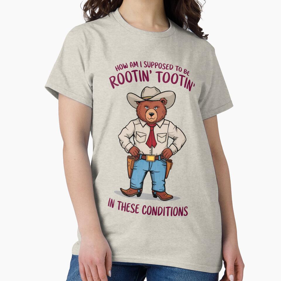 rootin tootin, cowboy, possum, tootin, meme, rootin, wild west by happinesproject T-Shirts, Hoodie, Sweatshirt (Image 2)