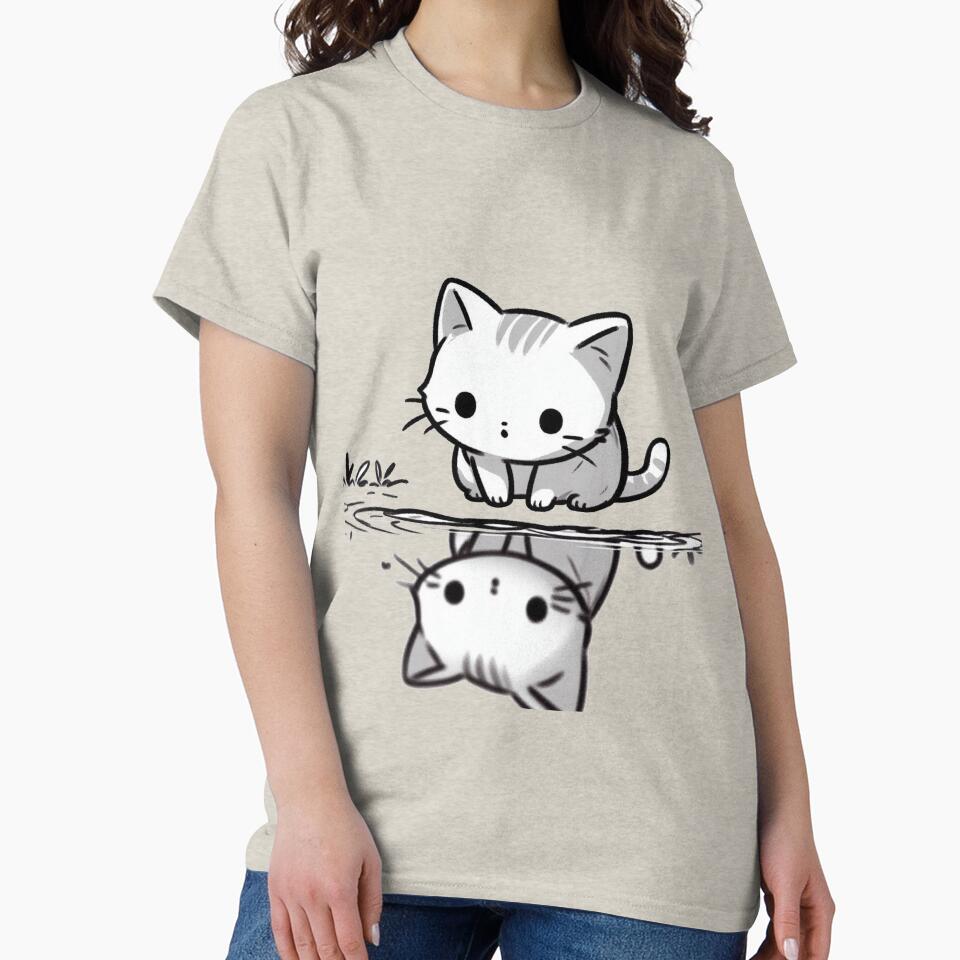 Narcissus Cat by LemuellTrends T-Shirts, Hoodie, Sweatshirt | BlankRebels.com (Image 2)