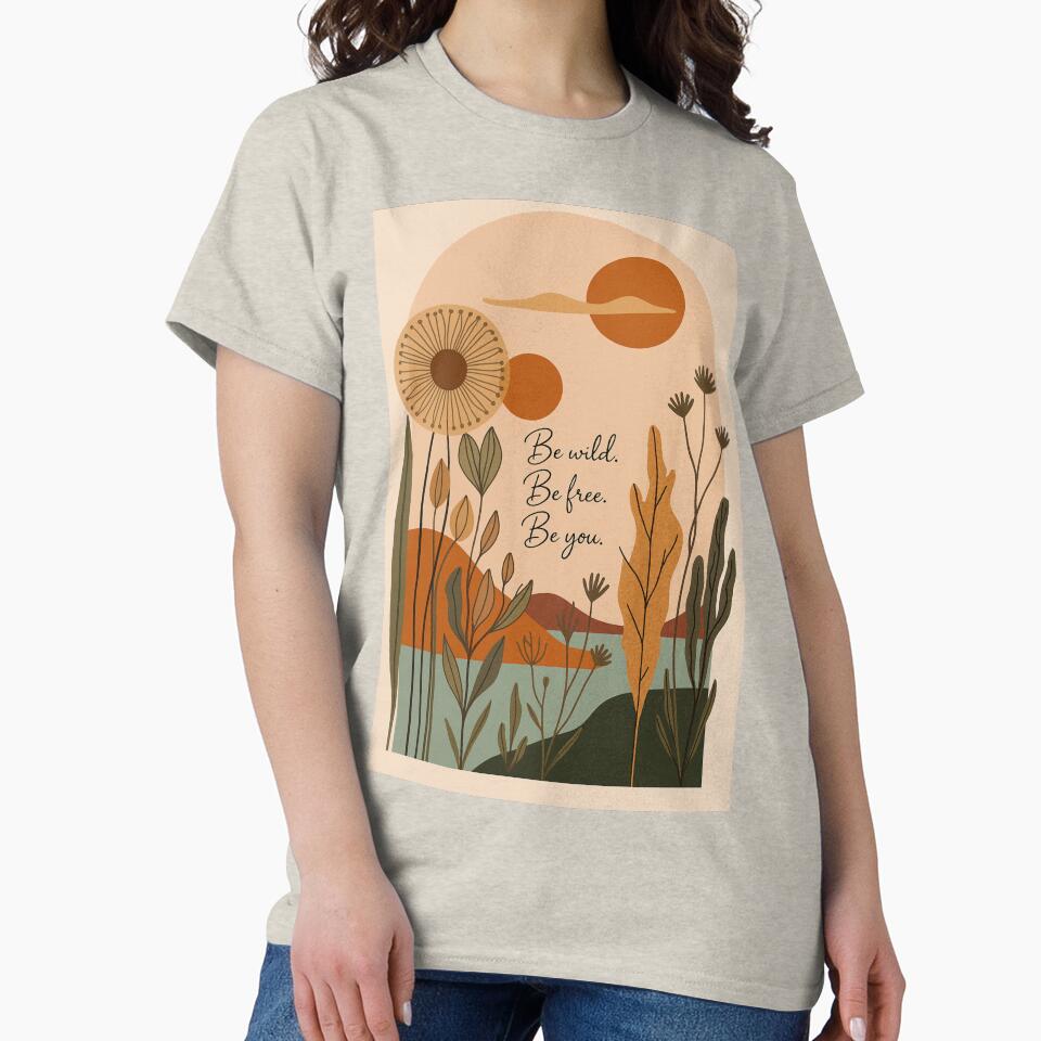 Boho style landscape plants by marlonsinner T-Shirts, Hoodie, Sweatshirt | BlankRebels.com (Image 2)