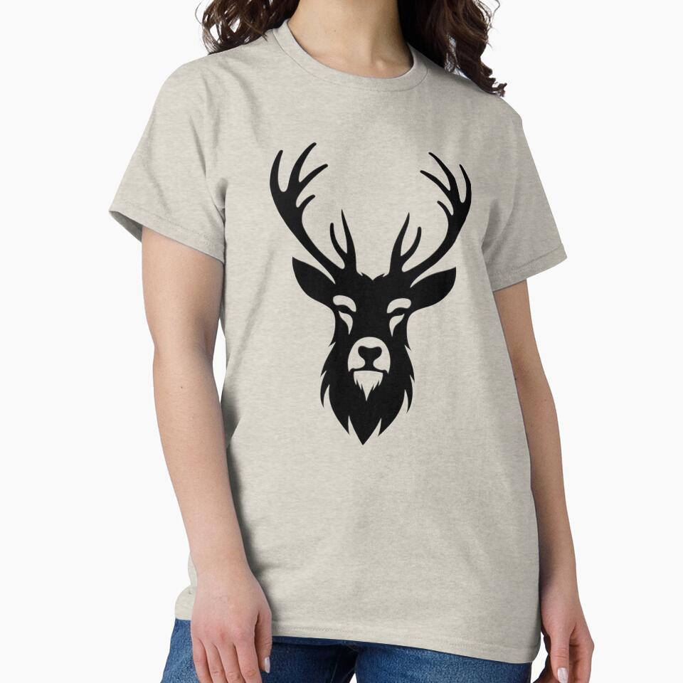 Deer Silhoutte| Wild Animals | Silhoutte Animals by SnuggleSafari T-Shirts, Hoodie, Sweatshirt | BlankRebels.com (Image 2)