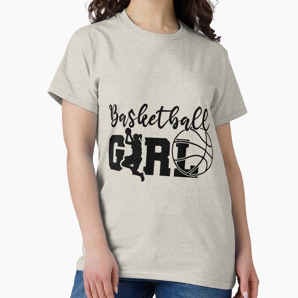 Basketball Girl by HamzaStore15 T-Shirts, Hoodie, Sweatshirt | BlankRebels.com (Image 2)
