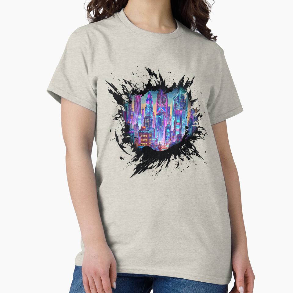 MonoChroma Rift Collection - Cyberpunk by MonoChromaStore T-Shirts, Hoodie, Sweatshirt | BlankRebels.com (Image 2)