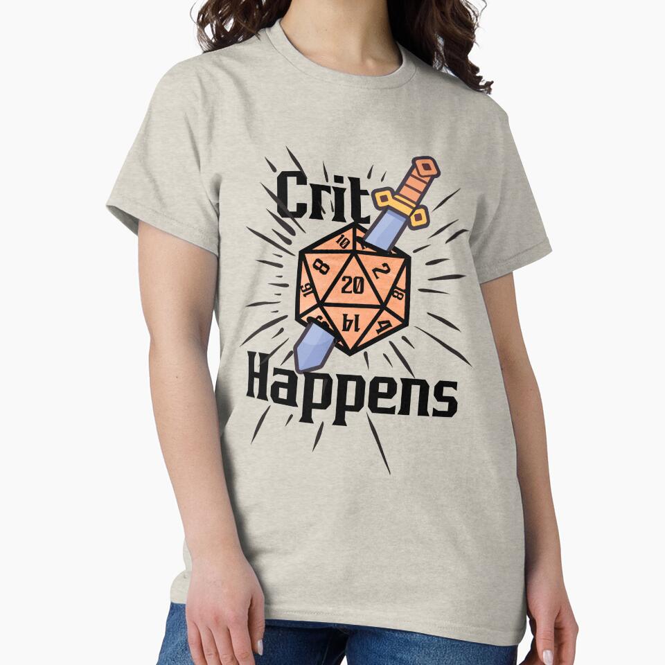 CRIT HAPPENS ! by TiemiNeko T-Shirts, Hoodie, Sweatshirt | BlankRebels.com (Image 2)