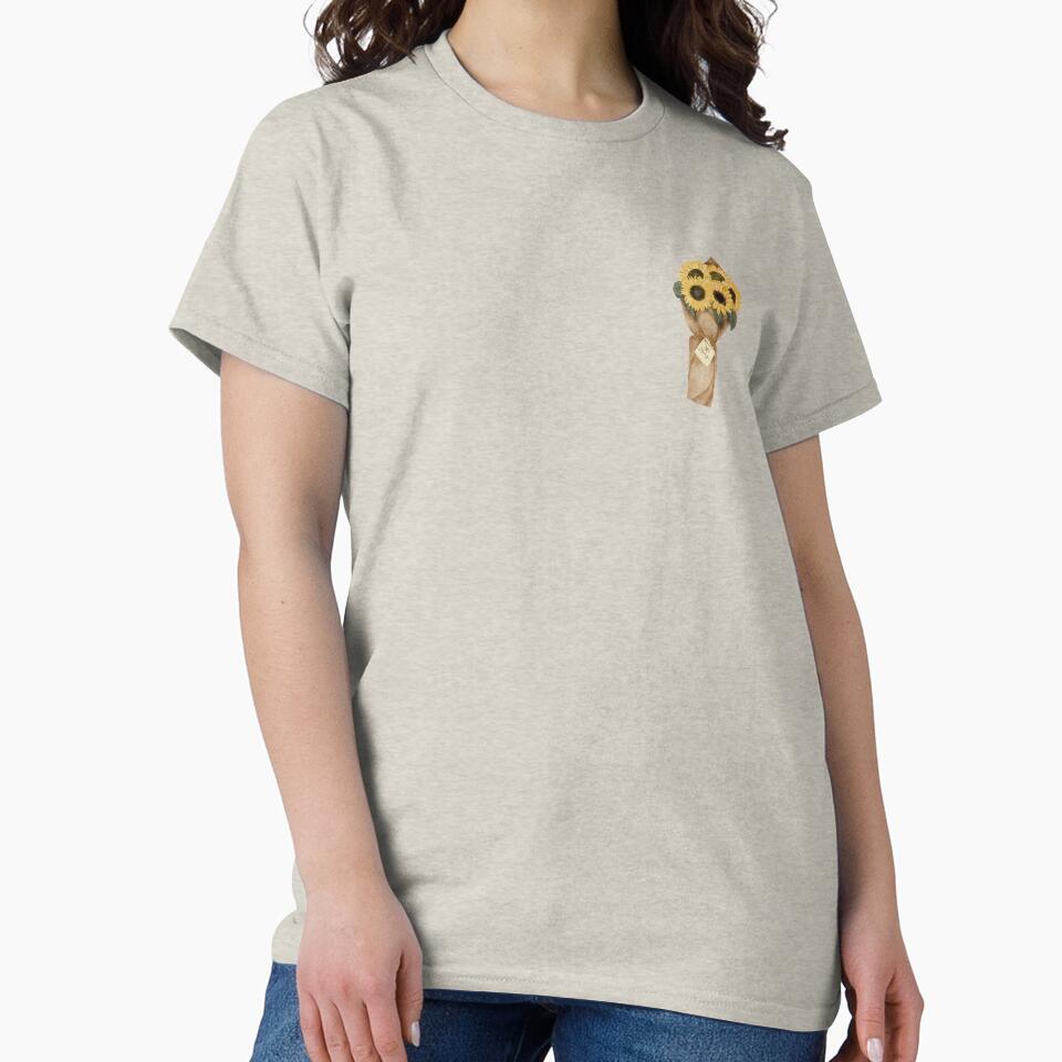 Sunflower bouquet  vintage by stripedcarpet T-Shirts, Hoodie, Sweatshirt | BlankRebels.com (Image 2)