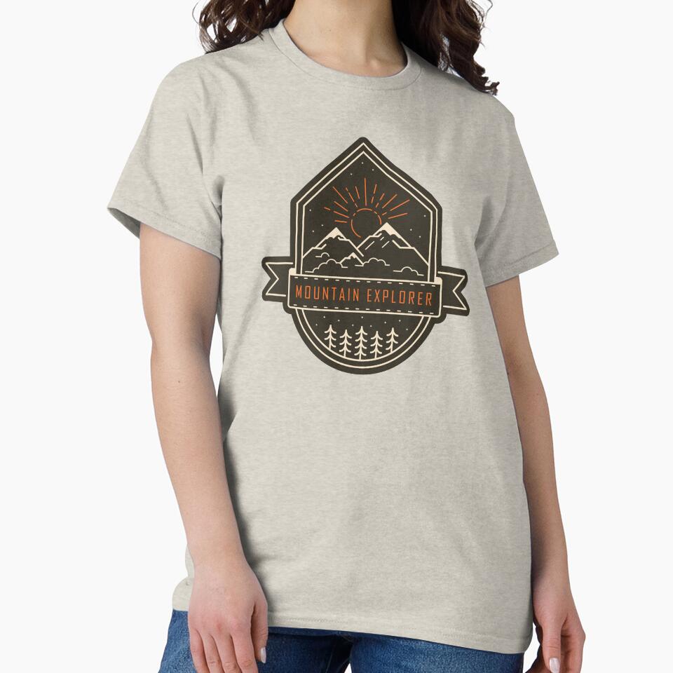 MOUNTAIN EXPLORER Vintage Label by roocky T-Shirts, Hoodie, Sweatshirt | BlankRebels.com (Image 2)
