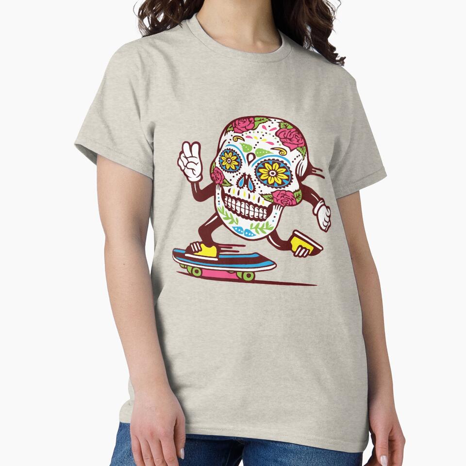 skateboard flower by zaher97 T-Shirts, Hoodie, Sweatshirt | BlankRebels.com (Image 2)