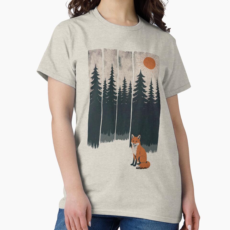 A fox in the wild, outdoor and nature lover,s fox Silhouette In Beautiful Nature, mountains, outdoors,... (Image 2)