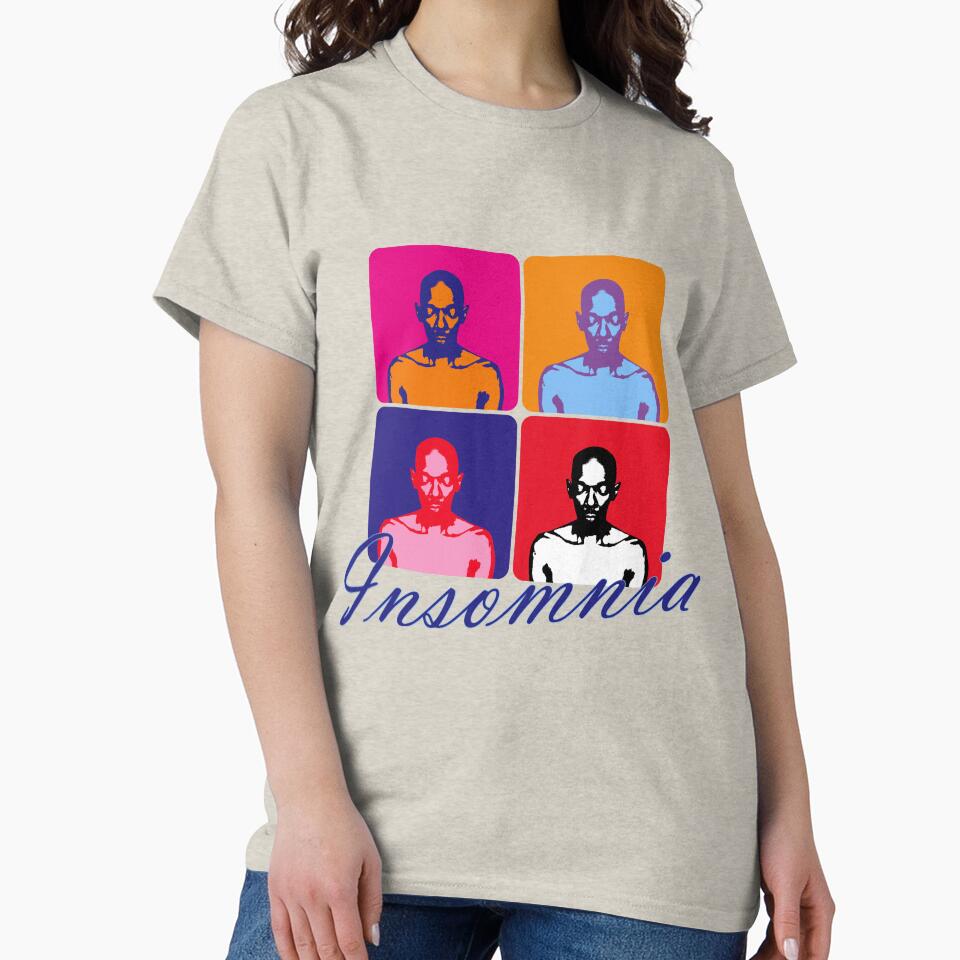 Faithless Insomnia - Warhol Style Print With Text by SMStore