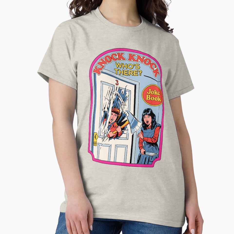 Knock Knock, Who's There by Steven Rhodes T-Shirts, Hoodie, Sweatshirt | BlankRebels.com (Image 2)