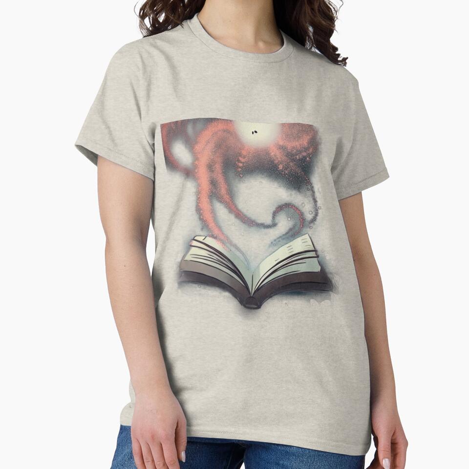 book aesthetic by mikasaprada T-Shirts, Hoodie, Sweatshirt | BlankRebels.com (Image 2)