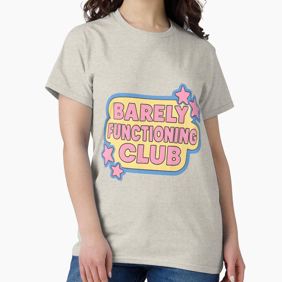 Barely Functioning Club by CharmStudio T-Shirts, Hoodie, Sweatshirt | BlankRebels.com (Image 2)