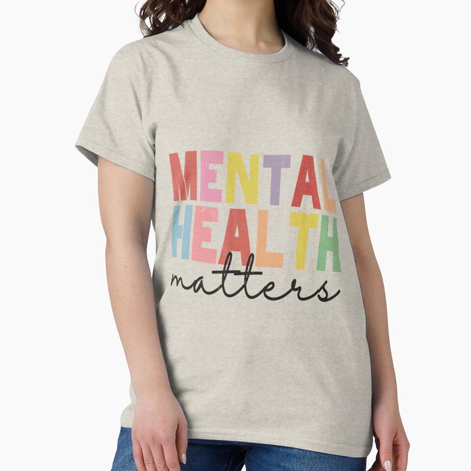 Mental health matters! by Neehovv T-Shirts, Hoodie, Sweatshirt | BlankRebels.com (Image 2)