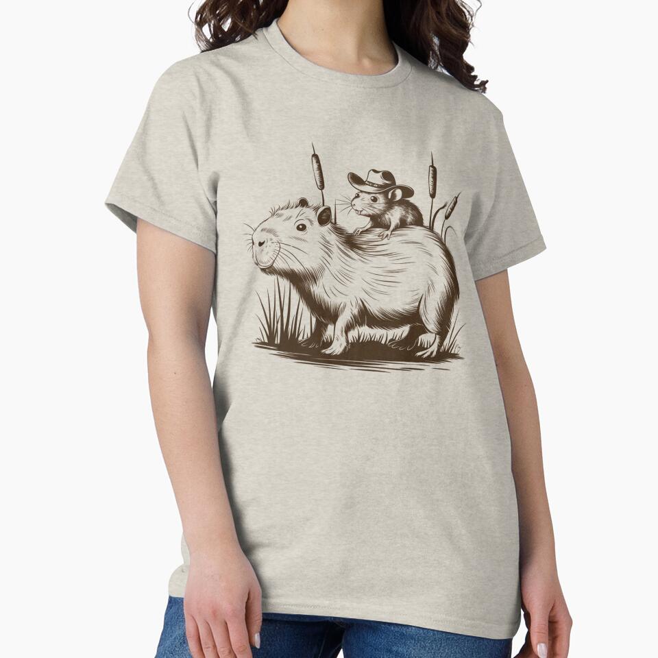 Capybara by JoyInk T-Shirts, Hoodie, Sweatshirt | BlankRebels.com (Image 2)