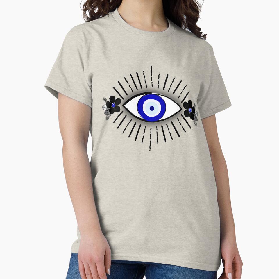 Flower of My Evil Eye by umeimages T-Shirts, Hoodie, Sweatshirt | BlankRebels.com (Image 2)