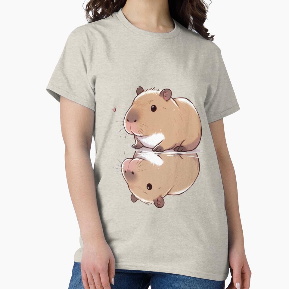Narcissus Capybara by LemuellTrends T-Shirts, Hoodie, Sweatshirt | BlankRebels.com (Image 2)