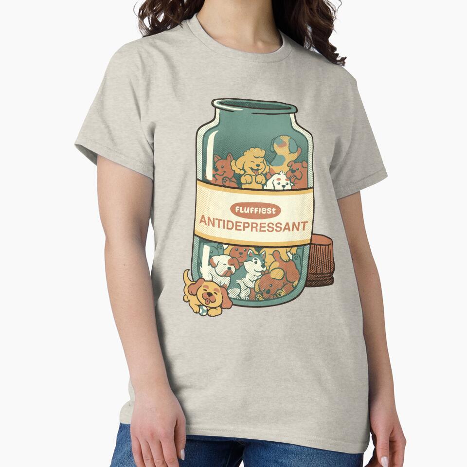 Dogs Antidepressant by Tobe Fonseca by Tobe Fonseca® T-Shirts, Hoodie, Sweatshirt | BlankRebels.com (Image 2)