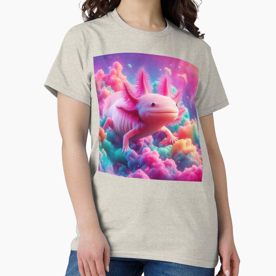 Axolotl Art #135 | Axolotl Lovers by ksgraphics222 T-Shirts, Hoodie, Sweatshirt | BlankRebels.com (Image 2)