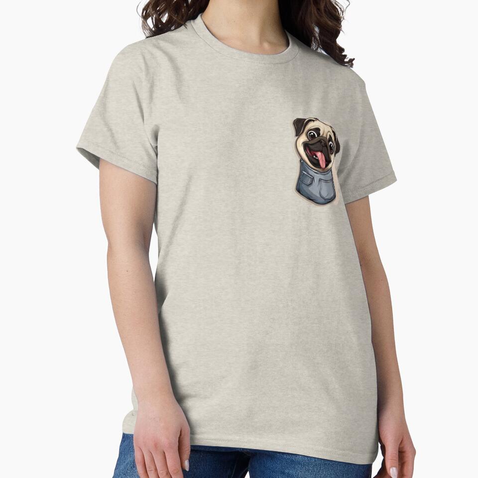 Cute Pug T-Shirts, Hoodie, Sweatshirt