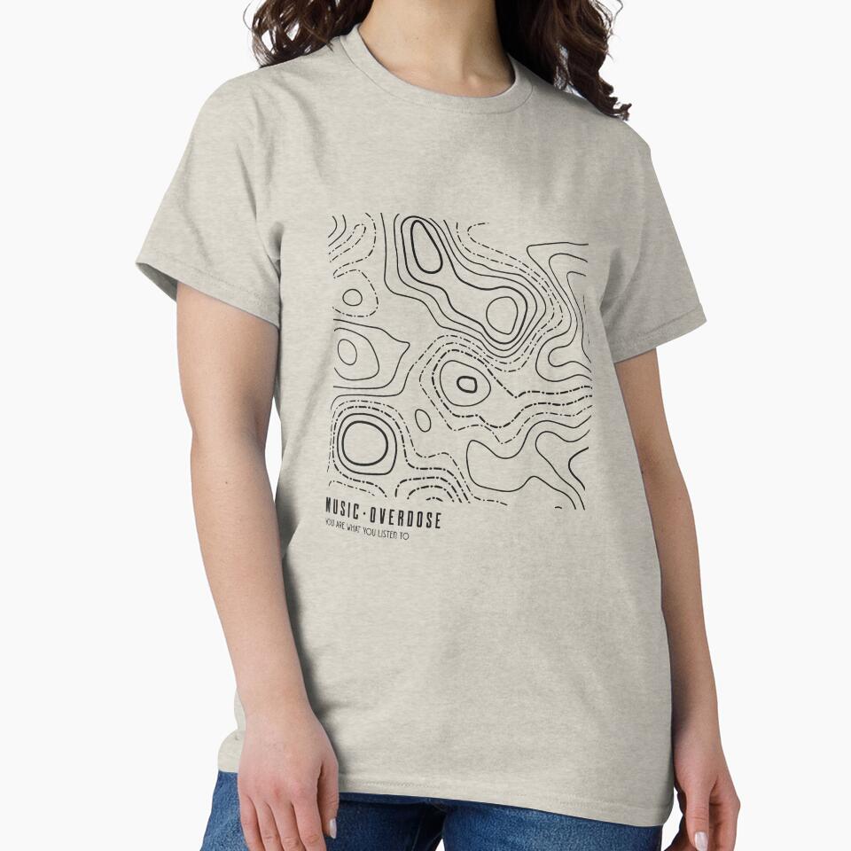 Music Overdose by DesignandGroove T-Shirts, Hoodie, Sweatshirt | BlankRebels.com (Image 2)