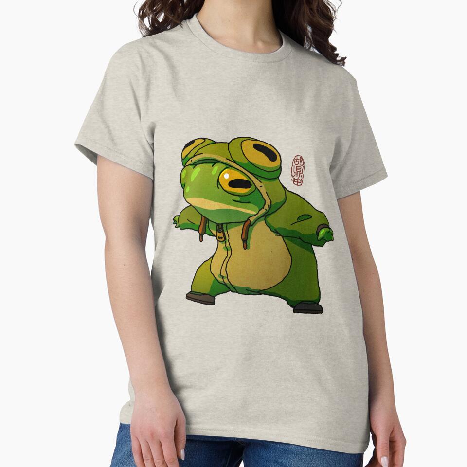 i got that frog in me funny frog meme costume art no text by DingHuArt T-Shirts, Hoodie, Sweatshirt (Image 2)