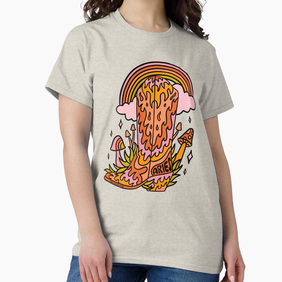 Aries Cowboy Boot T-Shirts, Hoodie, Sweatshirt