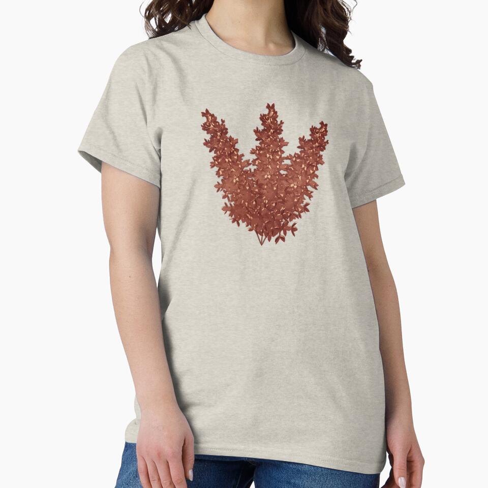 Simple Cute Flower Art Pattern Design by Zareen Sayyed T-Shirts, Hoodie, Sweatshirt | BlankRebels.com (Image 2)
