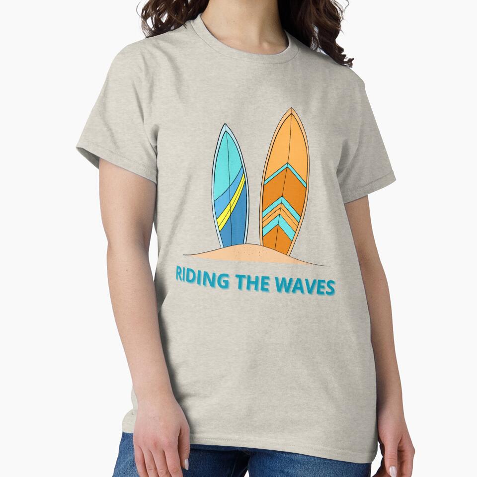 Riding The Waves by Sanyardesign