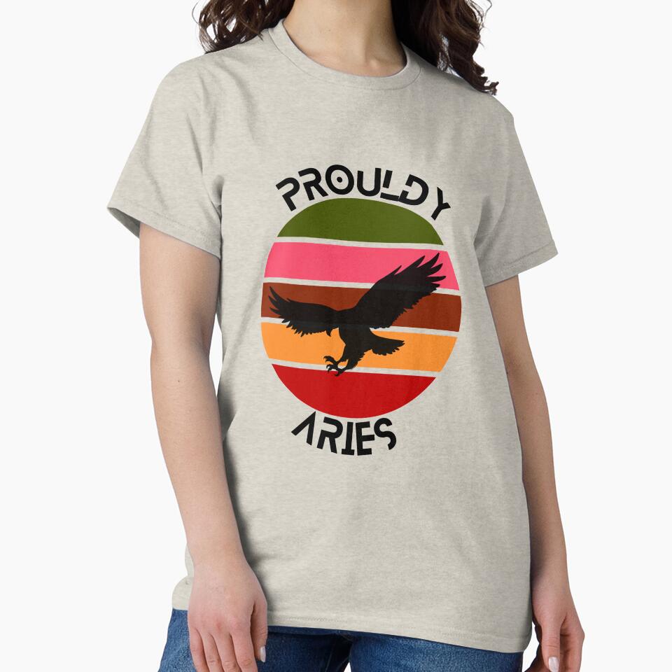Retro Aries horoscope by Fermart T-Shirts, Hoodie, Sweatshirt | BlankRebels.com (Image 2)