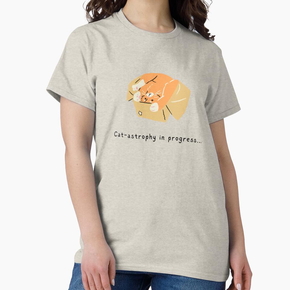 Cat - astrophy in Progress . . . by FLUFFandBEYOND T-Shirts, Hoodie, Sweatshirt | BlankRebels.com (Image 2)