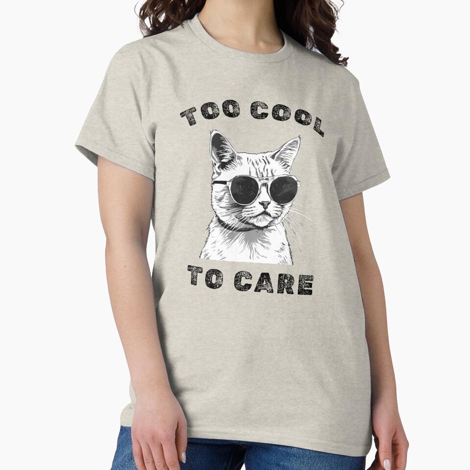 Cool Cat Design by BKDIGITALSHOP T-Shirts, Hoodie, Sweatshirt | BlankRebels.com (Image 2)