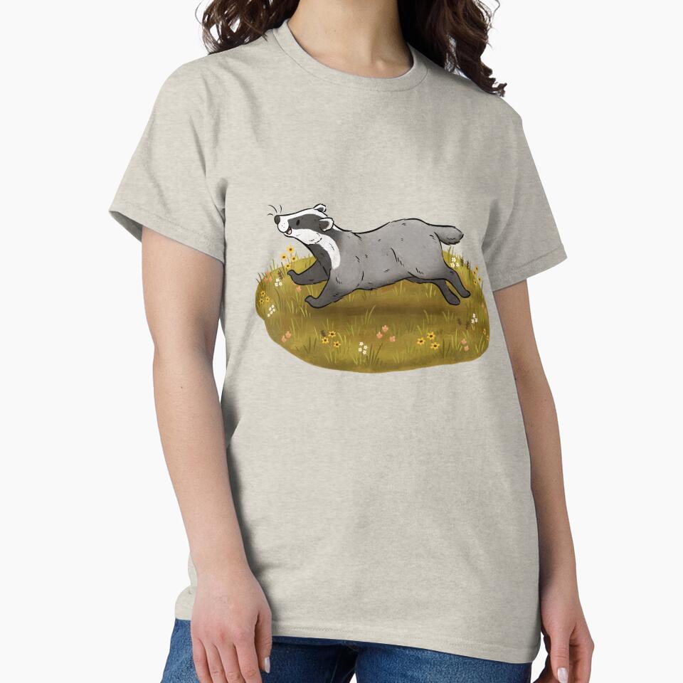 Joyful Badger by sillybadger T-Shirts, Hoodie, Sweatshirt | BlankRebels.com (Image 2)
